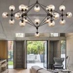 Lampu Gantung L-688 21 L21xE27 BK Vintage