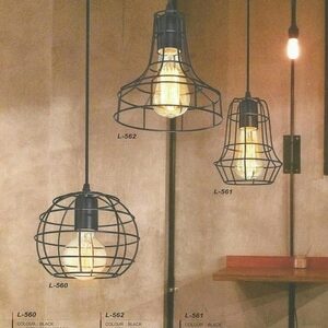 Lampu Hias Model L561 Gantung Besi E27 Import Termurah