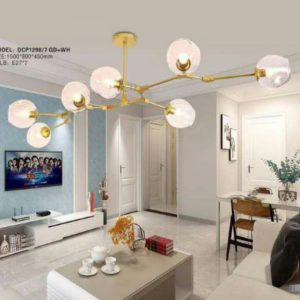 Lampu Gantung Ceiling Branching 7 Arms Pendant Lamp - Image 2