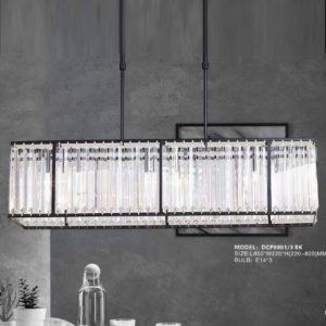 Lampu Hias Gantung Kristal Black Dekorasi Ruang Meja Makan - Image 4