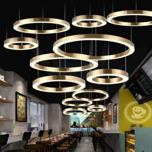 Lampu Gantung LED Ring Cincin 1000mm - Image 1