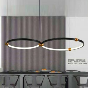 Lampu Gantung Hias Modern Minimalis Vintage Retro Led Bulat - Image 1