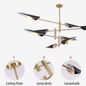 Lampu gantung plafon minimalis modern 9919 - Image 4