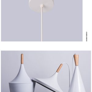 Lampu Gantung Kayu Dekorasi - Image 4