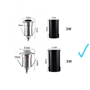 Inground UpLight 3W 3000K 24VDC - Image 4