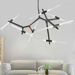 Lampu Gantung Hias DCP 1299 Pendant Lamp Hitam Minimalis Modern - Image 1