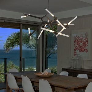 Lampu Gantung Hias DCP 1299 Pendant Lamp Hitam Minimalis Modern - Image 4