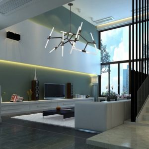 Lampu Gantung Hias DCP 1299 Pendant Lamp Hitam Minimalis Modern - Image 5