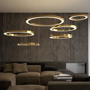 lampu gantung cincin ring 600mm - Image 2