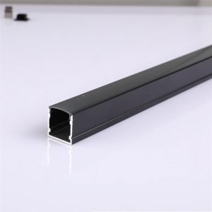 Housing LED Strip Profile OUTBOW ALL BLACK Hitam