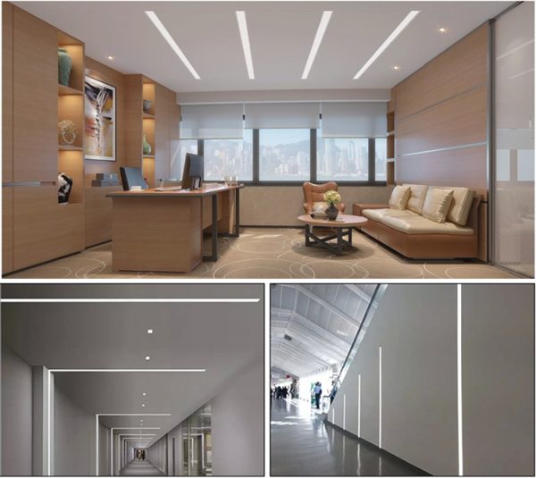 Housing Led Strip Aluminium Profil Channel 4cm