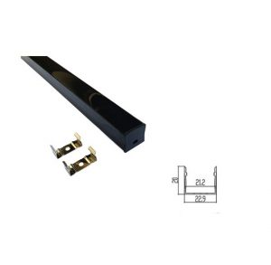 Housing LED OUTBOW ALL BLACK Hitam