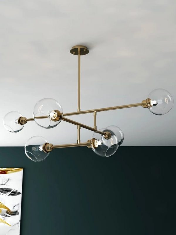 lampu gantung apartemen kecil