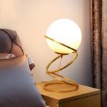 lampu samping tempat tidur kreatif Meja kerja