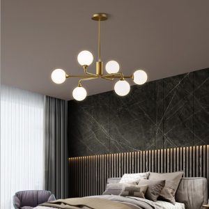 Lampu Gantung Fashion Sederhana dan Cahaya Mewah Ruang Tamu