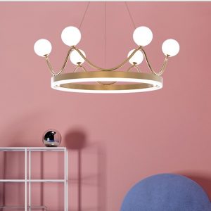 Lampu Gantung Mewah Mahkota Model Sederhana