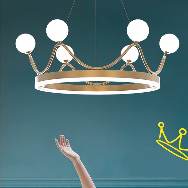 Lampu Gantung Mewah Mahkota Sederhana Model