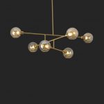 Lampu Gantung modern minimalis desain restoran apartemen