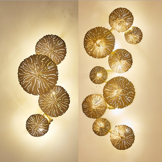 Lotus Lampu Dinding Ruang Tamu