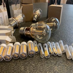 lampu Gantung modern minimalis pencahayaan bola lampu
