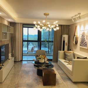 lampu Gantung ruang tamu lampu modern minimalis kunang-kunang chandelier cabang pohon pencahayaan