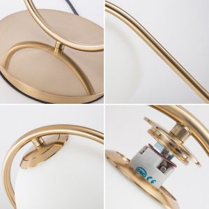 lampu kreatif electroplating