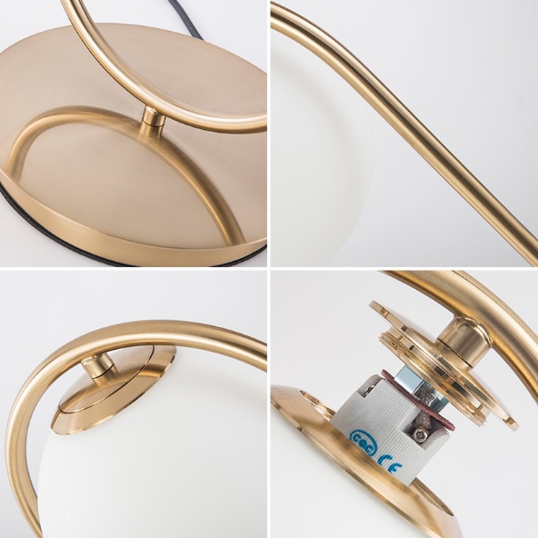 lampu kreatif electroplating