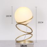 lampu meja minimalis desain cafe