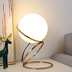 lampu samping tempat tidur kreatif sederhana kepribadian modern romantis