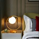 Lampu Meja Ruang Tamu Kreatif Minimalis Pencahayaan