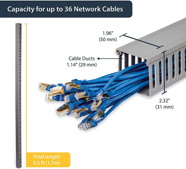 Kabel Tray Manajemen Saluran Horizontal