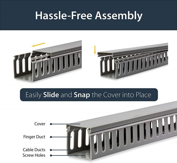 Kabel Tray Manajemen Saluran Horizontal