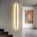Lampu Minimalis Nordic Strip Panjang Dekorasi Pencahayaan Ruangan