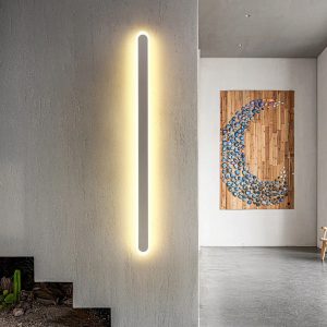 Lampu Minimalis Nordic Strip Panjang Dekorasi Pencahayaan Ruangan