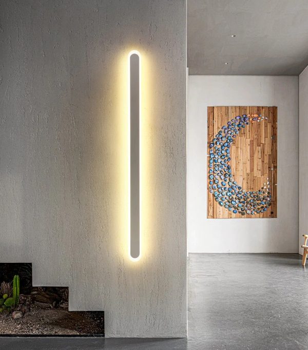 Lampu Minimalis Nordic Strip Panjang Dekorasi Pencahayaan Ruangan