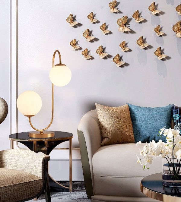 Lampu Meja Sederhana dan Hangat Nordic Modern Minimalis