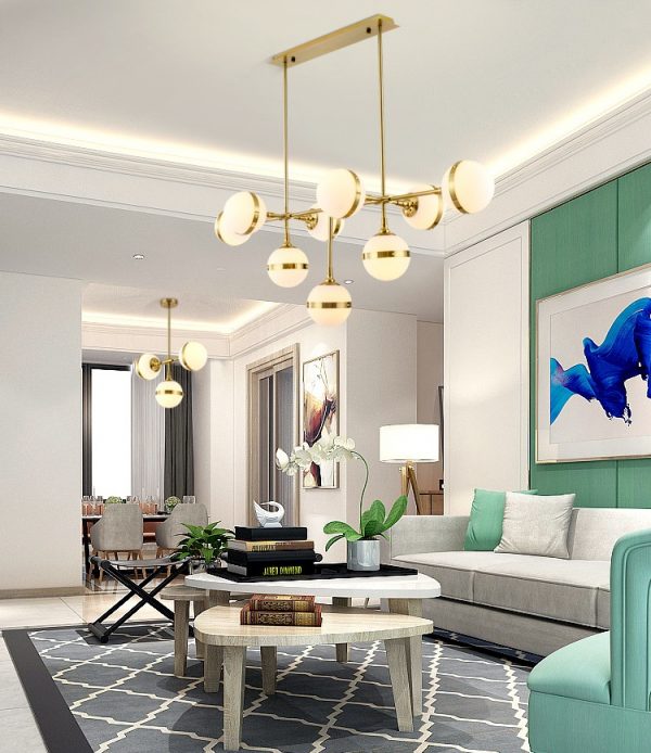 Lampu Gantung Modern Minimalis Model Rumah Villa Nordic Kreatif