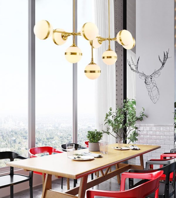 Lampu Gantung Modern Minimalis Model Rumah Villa Nordic Kreatif