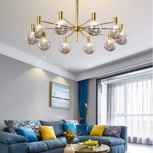 Lampu Gantung Mewah Nordic Modern Minimalis Dekorasi Ruang Tamu