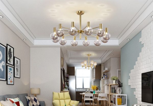 Lampu Gantung Mewah Nordic Modern Minimalis Dekorasi Ruang Tamu