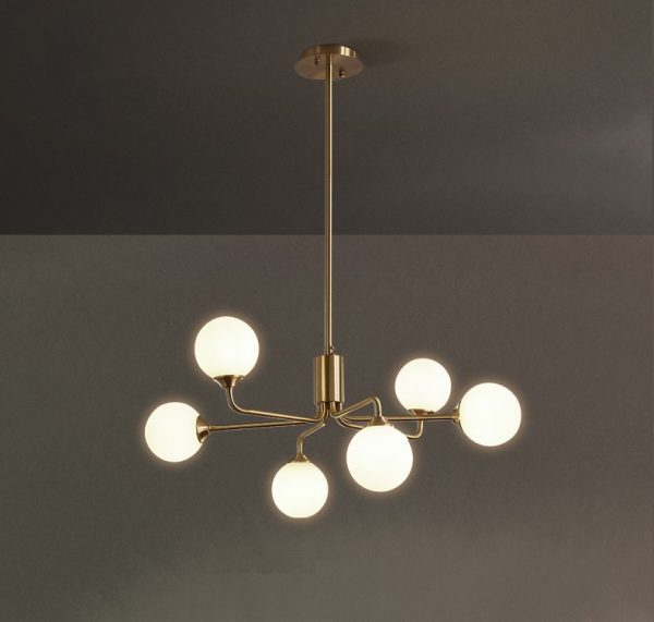 Lampu Gantung Modern Building Villa LED Kamar Tidur Lampu Belajar