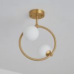 lampu langit-langit Nordic pintu masuk lorong koridor cahaya mewah ruang ganti modern kreatif