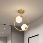 lampu langit-langit Nordic pintu masuk lorong koridor cahaya mewah ruang ganti modern kreatif