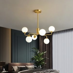 Lampu Gantung Modern Building Villa LED Kamar Tidur Lampu Belajar