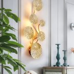 Lampu Dinding Daun Teratai Dekorasi Rumah Lampu Kreatif