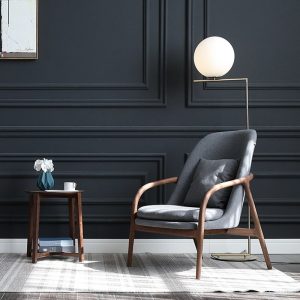Lampu Lantai Desain Nordic Lampu LED Modern Lampu Lantai Tinggi Daging Emas untuk Dekorasi Ruang Tamu Lampu Berdiri Kap Lampu Kaca