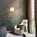 Lampu Lantai Postmodern Kreatif Minimalis Ruang Tamu Belajar Kamar Tidur Model Ruang Desainer Vertikal Kaca Bola Lampu Lantai