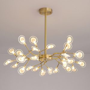 Lampu Gantung Nordic Kepribadian Kreatif Pohon Molekul