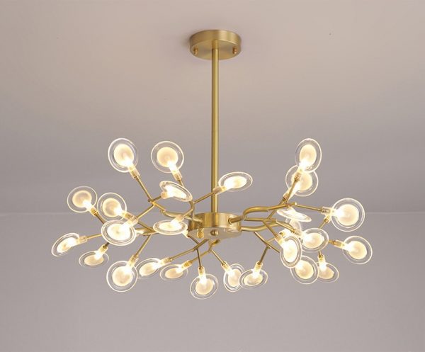 Lampu Gantung Nordic Kepribadian Kreatif Pohon Molekul