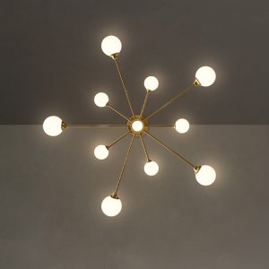 Lampu Gantung Tembaga Modern Minimalis Magic Bean Lentera